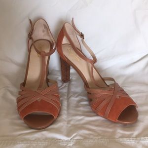 Modcloth Seychelles Leather Strappy Heels